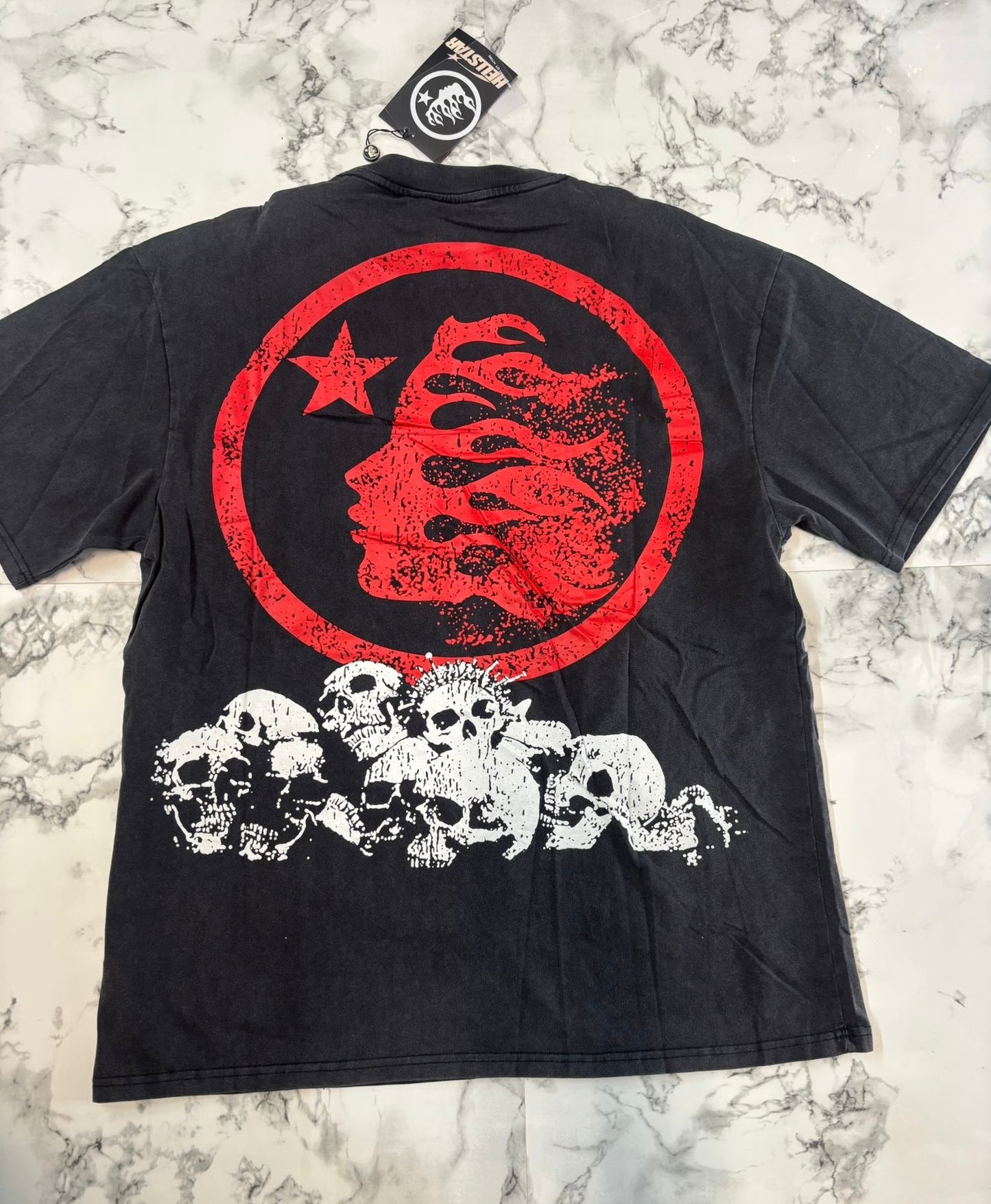 Hellstar Chaos Skull Oversized Tee
