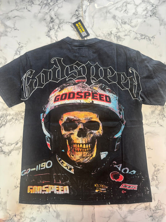 Godspeed Dark Astro Skull Shirt