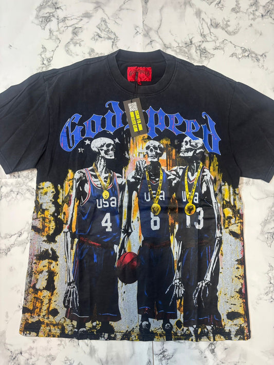 Godspeed Skeleton Team USA  – XL