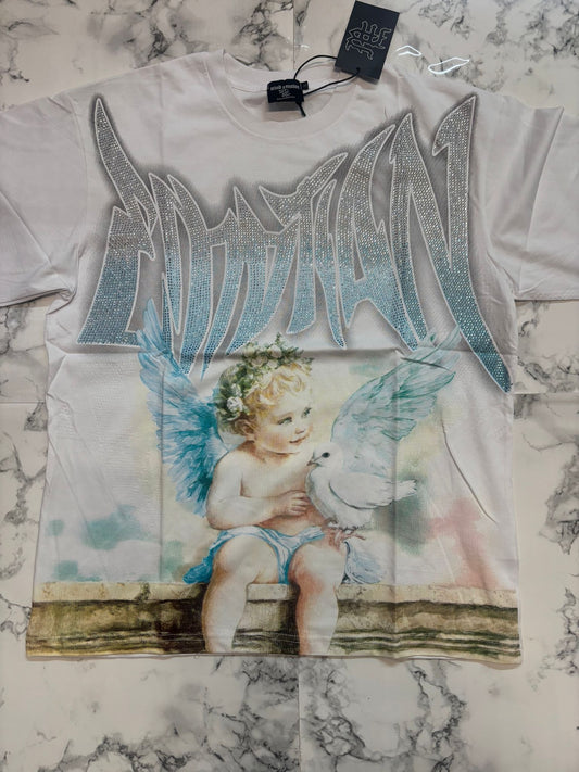 Angel Blue Oversized Tee